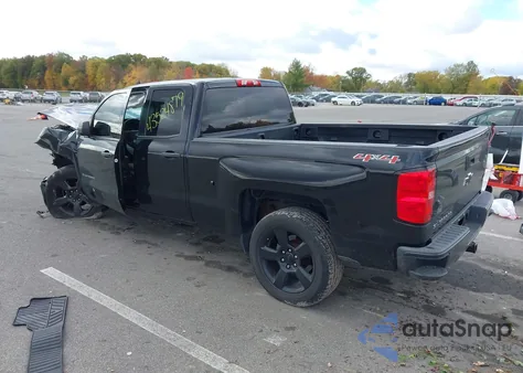 2015 Chevrolet Silverado 1500 Wt из США, поврежденный, VIN 1GCVKPEC8FZ410688